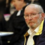 PIP compagny founder Mas arrives at the courthouse for the start of the trial of PIP breast implant company in Marseille