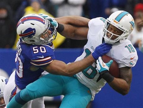 Kiko Alonso (50), Rishard Matthews (18)