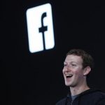 Mark Zuckerberg during a Facebook press event to introduce 'Home' a Facebook app suite that integrates with Android in Menlo Park
