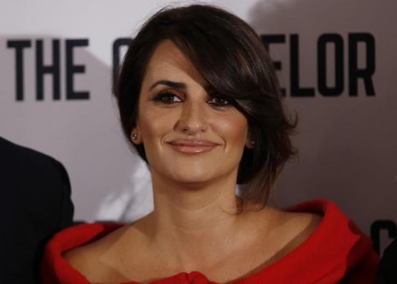 Actress Penelope Cruz poses for photographers at a photocall for the film "The Counselor" in London