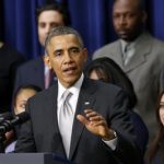 U.S. President Barack Obama speaks about the Affordable Care Act at the White House in Washington