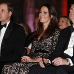 Britain's Prince William and his wife Catherine, the Duchess of Cambridge, sit with Natural History Museum Director Dixon before a screening of "David Attenborough's Natural History Museum Alive 3D" in London