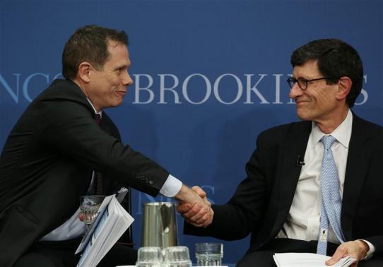 Berner and Reid appear at Brookings Institution panel in Washington