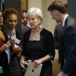 U.S. Health and Human Services Secretary Sebelius attends an event held in observance of World AIDS Day at the White House in Washington