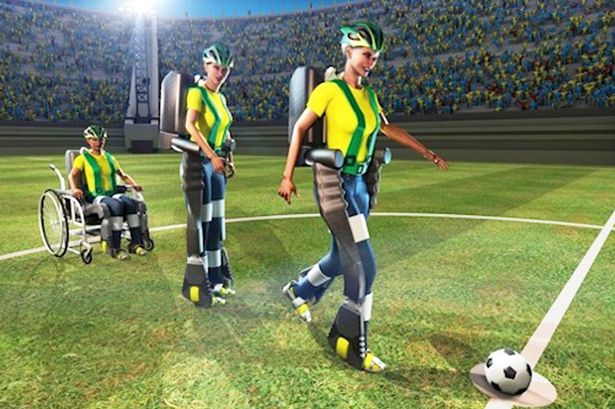 Brazilian boffins have developed hi-tech exoskeleton - Image: Walk Again Project