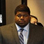 Former Dallas Cowboys player Josh Brent enters the courtroom in Dallas, Texas