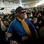 Former NBA basketball player Dennis Rodman