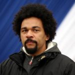 French actor Dieudonne during ceremony in Paris