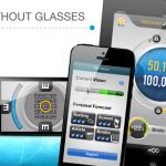 The GlassesOff app cdan train your brain to improve your vision.