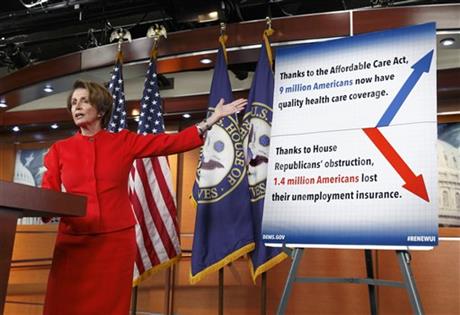 House Minority Leader Nancy Pelosi