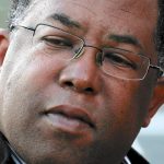 Mark Ridley-Thomas acknowledges home improvements done by county workers