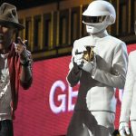 Pharrell Williams, and Daft Punk's Thomas Bangalter and Guy-Manuel de Homem-Christo