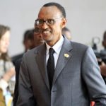 Rwanda's President Paul Kagame arrives for the extraordinary session of the African Union's Assembly of Heads of State and Government on the case of African Relationship with the International Criminal Court (ICC), in Ethiopia's capital Addis Ababa
