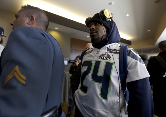 Super Bowl scene