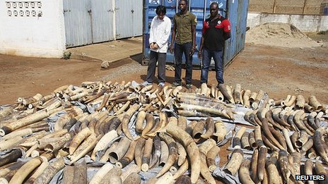 Togo, The handcuffed suspects
