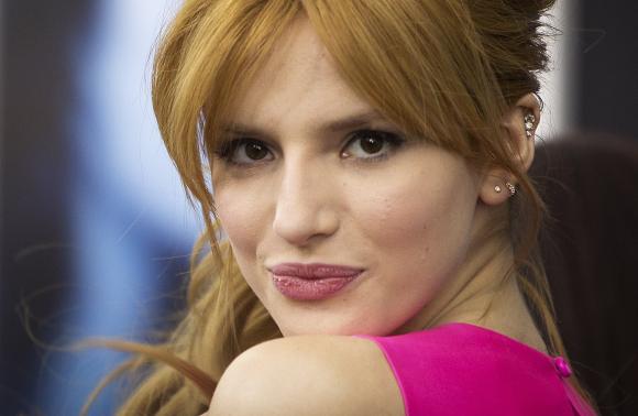 Actress Bella Thorne arrives for the premiere of the movie "Winter's Tale" in New York