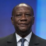 President of Ivory Coast Alassane Ouattara at the Clinton Global Initiative in New York
