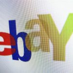 Photo illustration of an Ebay logo in Encinitas, California
