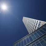 The headquarters of the European Central Bank (ECB) are pictured in Frankfurt