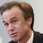 Greg Fleming, president of Morgan Stanley Investment Management, speaks during the Reuters Global Wealth Management Summit in New York