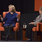 Former U.S. Secretary of State Hillary Clinton speaks at the University of Miami in Florida