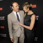 Kevin Spacey, left, and Robin Wright