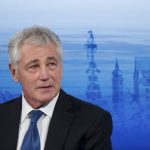 U.S. Defense Secretary Chuck Hagel attends at the annual Munich Security Conference