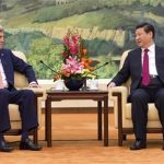 U.S. Secretary of State John Kerry, left, meets with Chinese President Xi Jinping