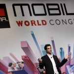 File photo of Viber's Founder and CEO Marco gesturing during a news conference at the Mobile World Congress in Barcelona