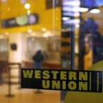 A Western Union branch is seen in New York