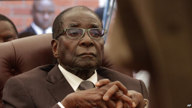 Zimbabwean President Robert Mugabe