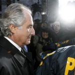 Bernard Madoff departs US Federal Court after a hearing in New York