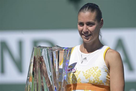 Tennis: BNP Paribas Open-Pennetta v Radwanska