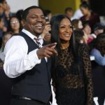 Cast member Phifer and his wife Reshelet pose at the premiere of "Divergent" in Los Angeles