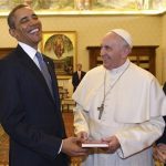 Pope Francis and President Barack Obama