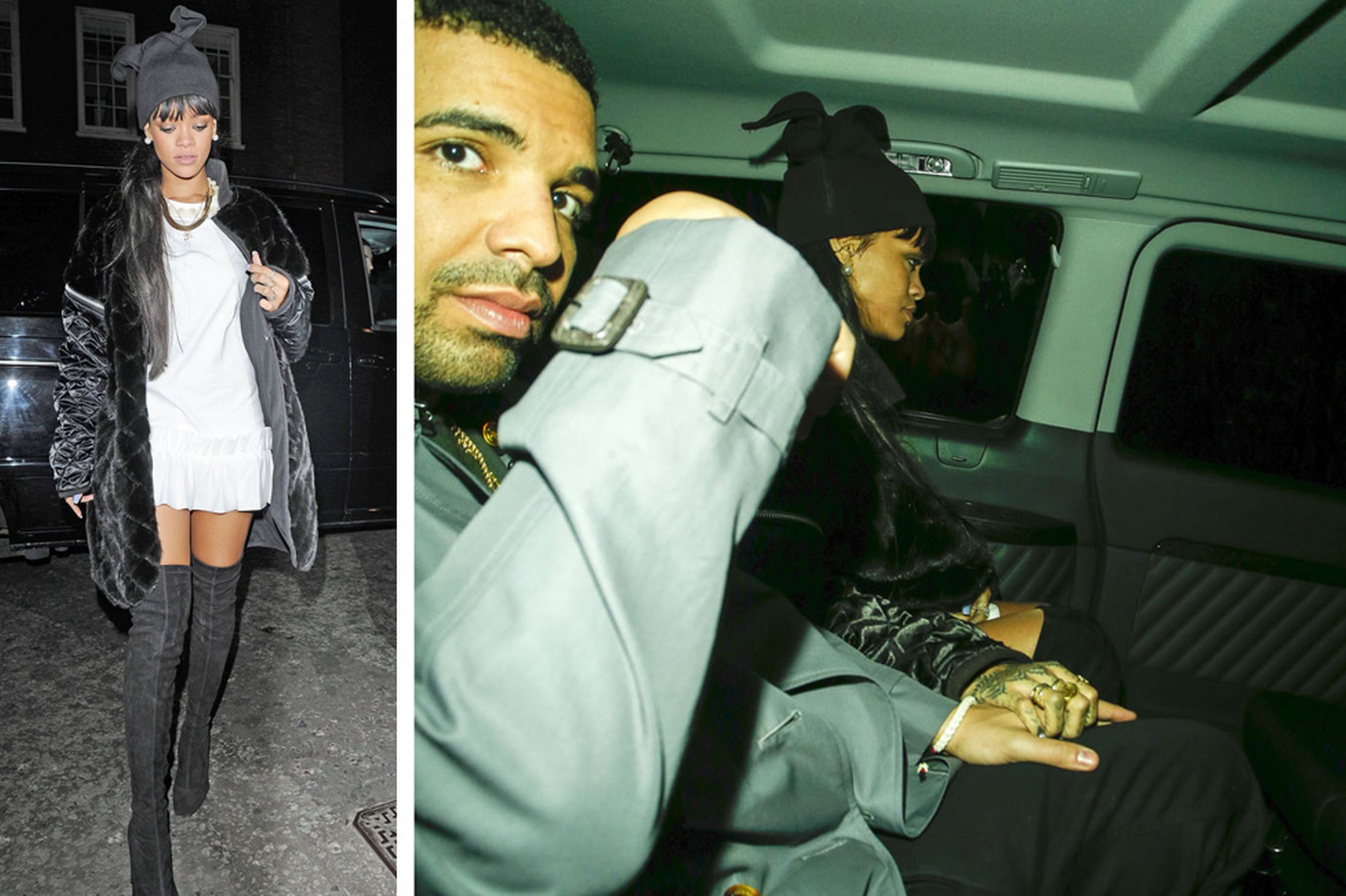 Rihanna and Drake snapped holding hands - Photo: PacificCoastNews