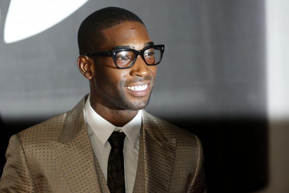 Singer Tinie Tempah arrives for the BRIT Awards, celebrating British pop music, in London