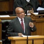 South Africa's President Jacob Zuma delivers his State of the Nation address at Parliament in Cape Town