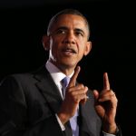 U.S. President Obama speaks at Valencia College in Orlando
