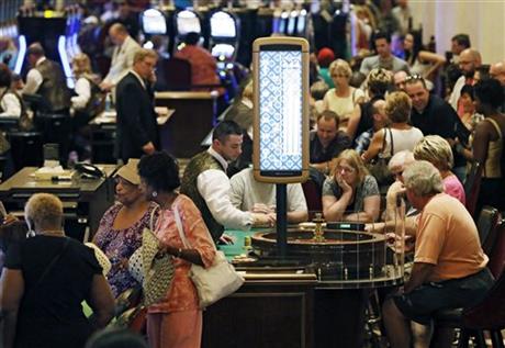 gaming floor at the Horseshoe Casino
