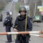 A Ukrainian soldier