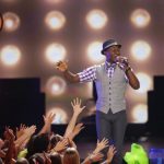 Aloe Blacc performs at the 27th Annual Kids' Choice Awards in Los Angeles