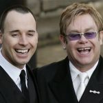 British musician Elton John , right, and his longtime partner David Furnish