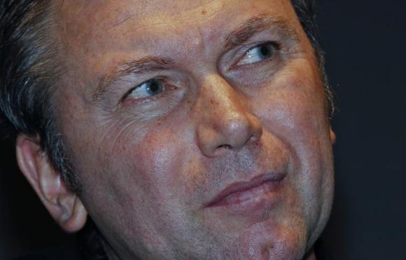 Radioshack Nissan Trek team manager Johan Bruyneel attends the team's official presentation in Esch-sur-Alzette