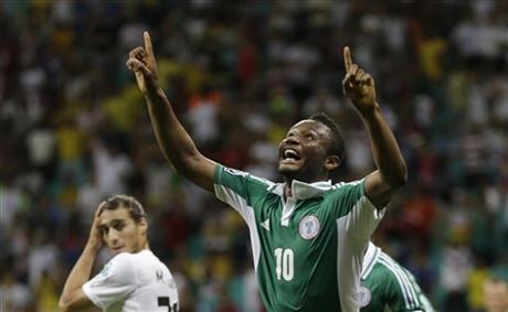 Nigeria's John Obi Mikel