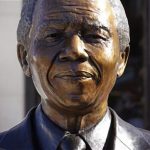 South African President Nelson Mandela