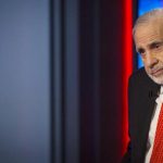 Billionaire activist-investor Carl Icahn gives an interview on FOX Business Network's Neil Cavuto show in New York