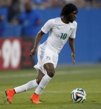 Ivory Coast's Gervinho