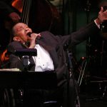 Jazz singer Jimmy Scott performs at the Allen Room at Lincoln Center in New York