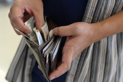 Money in wallet